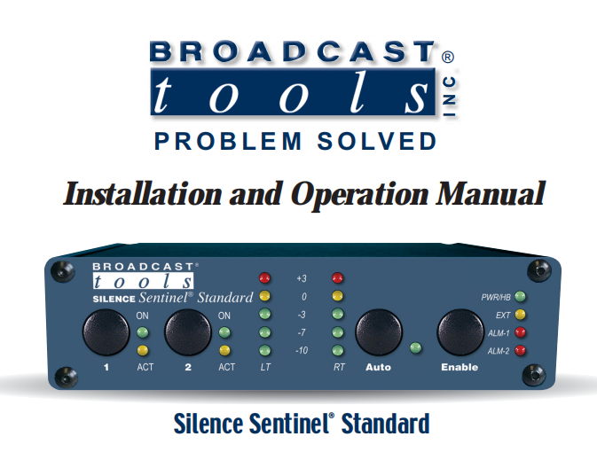 Broadcast Tools SilenceSentinel?Standar